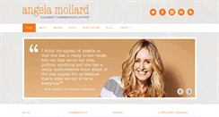 Desktop Screenshot of angelamollard.com